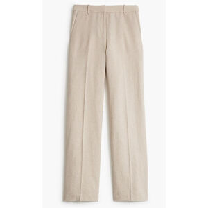 J.Crew Factory Remy Linen Blend High-Rise Wide-Leg Pants NWT Size 14